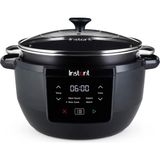 Mey İthalat Instant Pot Üstün Yavaş Pişirici/yavaş Pişirici, 7,1l Çoklu Pişirici / 4 Pişirme Fonksiyonu (Yavaş Pişirme, Kızartma, Buharda Pişirme ve Sıcak Tutma Fonksiyonu) Bulaşık Makinesinde Yıkanabilir - 800W