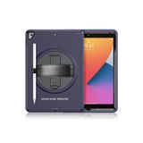 Mey Ithalat® iPad 10.2 (7.nesil) Kılıf Hand Strap Tablet Kılıfı - Lacivert