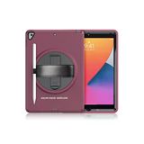 Mey Ithalat® iPad 10.2 (7.nesil) Kılıf Hand Strap Tablet Kılıfı - Mürdüm
