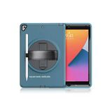 Mey Ithalat® iPad 10.2 (7.nesil) Kılıf Hand Strap Tablet Kılıfı - Turkuaz
