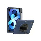 Mey Ithalat® iPad 2022 10.9 (10.nesil) Kılıf Hand Strap Tablet Kılıfı - Lacivert