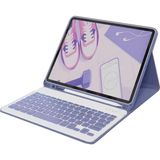 Mey Ithalat® iPad Air 11 (2024) Kılıf KC01 Smart Klavyeli Tablet Kılıfı - Derin Mor - 1 GB