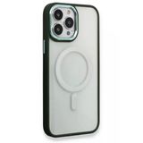 Mey İthalat® Iphone 14 Pro Max Kılıf Room Magneticsafe Silikon - Köknar Yeşili