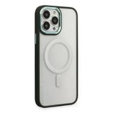 Mey İthalat® Iphone 15 Pro Kılıf Room Magneticsafe Silikon - Köknar Yeşili