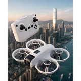 Mey Ithalat® Işıklı Mini Drone Uzun Şarj Süreli ve Yedek Pervane Setli - -