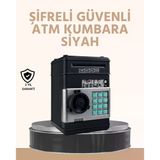 Mey İthalat® Işıklı Sesli Şifreli Atm Görünümlü Kasa Kumbara