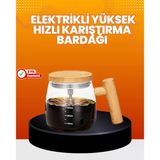 Mey İthalat® Isıtıcılı Manyetik Karıştırıcı Kupa – 400 Ml, C Tipi Şarjlı, Akıllı Tasarım