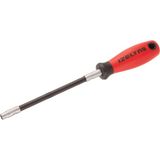 Mey İthalat Izeltas 4788196160 Flexible Süngülü Bits Tutucu Tornavida, Kırmızı, 6.3X160
