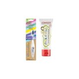 Mey İthalat Jack N' Jıll Jack N Jill Doğal Bebek Diş Seti (Unicorn&monkey Diş Fırçası + Çilek Aromalı Diş Macunu 50G)