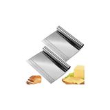 Mey İthalat Jouis Hamur Kesici Çelik,metal Hamur Sıyrıcı,pasta Sıyırma Aparatı,hamur Dilimleyici,pasta ve Pastacılık Için Çelik Şekillendirici ve Hamur Porsiyonlayıcı