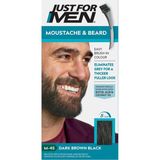 Mey İthalat Just For Men Sakal ve Bıyık Boyası Koyu Kahverengi - Siyah 27,5ml