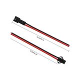 Mey İthalat Kablo, Jst Sm Erkek Dişi Çift 15 cm 150 mm Model Uçak Helikopter Robot Lipo Lityum Lion Pil Akü Bağlantı Kablosu Rc Dıy LED Fpv Quadcopter - Renkli