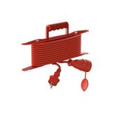 Mey İthalat Kablo Toplayıcı Organizer; 30 Metre Kapasiteli, Plastik Kablo Sarma Aparatı, 36 Cm, Taşınabilir Kablo Düzenleyici, Sabitleme Yuvalı, Pratik Kullanım, Kablo Tutucu - Çok Renkli