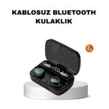 Mey İthalat® Kablosuz Bluetooth Kulaklık 5.1 Uzun Pil Ömrü Gürültü Engelleme