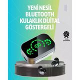 Mey İthalat® Kablosuz Kulak İçi Bluetooth Kulaklık – Dokunmatik Kontrol Ve Led Şarj Ekranı