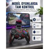 Mey Ithalat® Kablosuz Oyun Kolu Bluetooth Joystick Gamepad Android Uyumlu - 3030 Sempatik