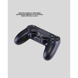 Mey Ithalat® Kablosuz Ps4 Oyun Kolu Çift Motor Titreşimli Uzun Bataryalı - Belirtilmemiş
