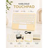 Mey İthalat® Kablosuz Touchpad Tüm Cihazlarla Uyumlu