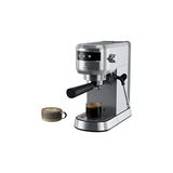 Mey İthalat Kahve Makinesi; E6EC1-6ST Explorer 6 Espresso Cappuccino | Süt Köpürtücü, Otomatik Porsiyon Seçimi, 1350 W, 1 L, Paslanmaz Çelik - 10 x 10 cm