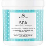 Mey İthalat Kallos Spa 500ML Hindistan Cevizi Yağı, Hyaluronik Asit ve Kolajen Içeren El ve Ayak Bakım ve Masaj Kremi