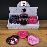 Mey İthalat® Kalpli Love Tasarımlı Cep Aynası
