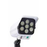 Mey İthalat® Kamera Görünümlü Led Lamba Dönebilen Bahçe Aydınlatması Duvar Lambası