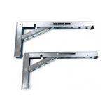 Mey İthalat Katlanır Masa Konsol Ayağı Çinko 2 Adet 40 cm Metal Raf Tezgah Masa Destek Aparatı Dayanıklı - Çok Renkli