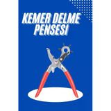 Mey İthalat® Kemer Delici Kemer Delme Pensesi Delik Açıcı Şık Aparatı Aparat