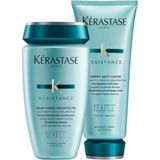 Mey İthalat Kerastase Resistance Architecte Yıpranmış Saçlar Için Onarıcı 2'li Set, Şampuan ve Krem