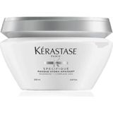 Mey İthalat Kerastase Specifique Masque Hydra-Apaisant Saç Bakım Maskesi, 200ML Çiçekli Beyaz