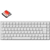 Mey İthalat Keychron K3 Max%75 Rgb Türkçe Red Switch Kablosuz Beyaz Mekanik Klavye