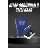 Mey İthalat® Kilitli Gizli Kasa Sözlük Kumbara Kitap Sözlük Görünümlü 18Cm