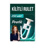 Mey İthalat® Kilitli Perde Düğmesi Perde Ruleti Perde Düğmesi 250 Adet