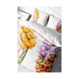 Mey İthalat King Size Orchid Naturel Çift Kişilik Nevresim Takımı 220X240 Cm, MONOHOME49164 - Renkli
