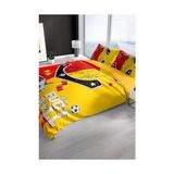 Mey İthalat King Size Red & Yellow 3D Çift Kişilik Nevresim Takımı 220X240 cm MONOHOME48020 - Renkli