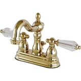 Mey İthalat Kingston Brass KS1602WLL Wilshire 10,64 cm Ortaya Çıkan Lavabo Bataryası, Cilalı Pirinç, 10,64 cm Ağız Erişiminde