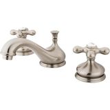 Mey İthalat Kingston Pirinç KS1168AX 20,3 cm 18 Inç Breitgefaechert Wc Musluk – Saten Nikel