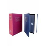 Mey İthalat® Kitap Görünümlü Gizli Kasa Büyük Boy Anahtarlı Kilitli Para Kasası