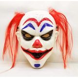Mey İthalat® Kızıl Saçlı Joker Palyaço Maskesi