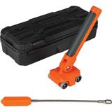 Mey İthalat Kleın Tools Manyetik Tel Çekici, Balıklar ve Tel Kabloları Duvarların Arkasına Veya Dar Alanlara Çeker, Paslanmaz Çelik Ön, Nadir Toprak Mıknatısı Klein Tools 50611 Turuncu