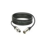 Mey İthalat Klotz M1 MY206 Mikrofon Kablosu Siyah 0,6m Xlr Klotz Uçlu
