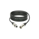 Mey İthalat Klotz M1 MY206 Mikrofon Kablosu Siyah 15M Xlr Klotz Uçlu