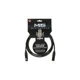 Mey İthalat Klotz M5 MC5000 Mikrofon Kablosu Siyah 3m Xlr Neutrık Altın Uçlu