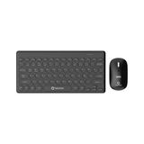 Mey İthalat KM-BT37 Kablosuz Klavye Mouse Seti; Bluetooth + USB Dongle 2.4g, 78 Tuş Kompakt, Türkçe Q, Pc Tv Laptop Tablet Telefon Uyumlu, Siyah - Çok Renkli