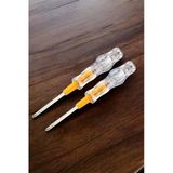 Mey İthalat® Kontrol Kalemi Nikel Kaplama Çift Başlıklı Test Cihazı