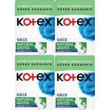 Mey İthalat Kotex Natural Gece Hijyenik Ped 14'lü 4 Adet