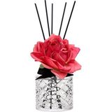 Mey İthalat Kristal Gül Serisi- Şeffaf Cam/garden Rose Oda Kokusu
