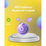Mey İthalat® Kulak Arkası Bluetooth Kulaklık, Gürültü Azaltma