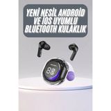 Mey Ithalat® Kulak Içi Bluetooth Kulaklık Anc Enc Özellikli Şarj Göstergeli Kablosuz Kulaklık - Seçenek