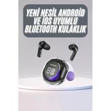 Mey İthalat® Kulak İçi Bluetooth Kulaklık Anc Enc Özellikli Şarj Göstergeli Kablosuz Kulaklık